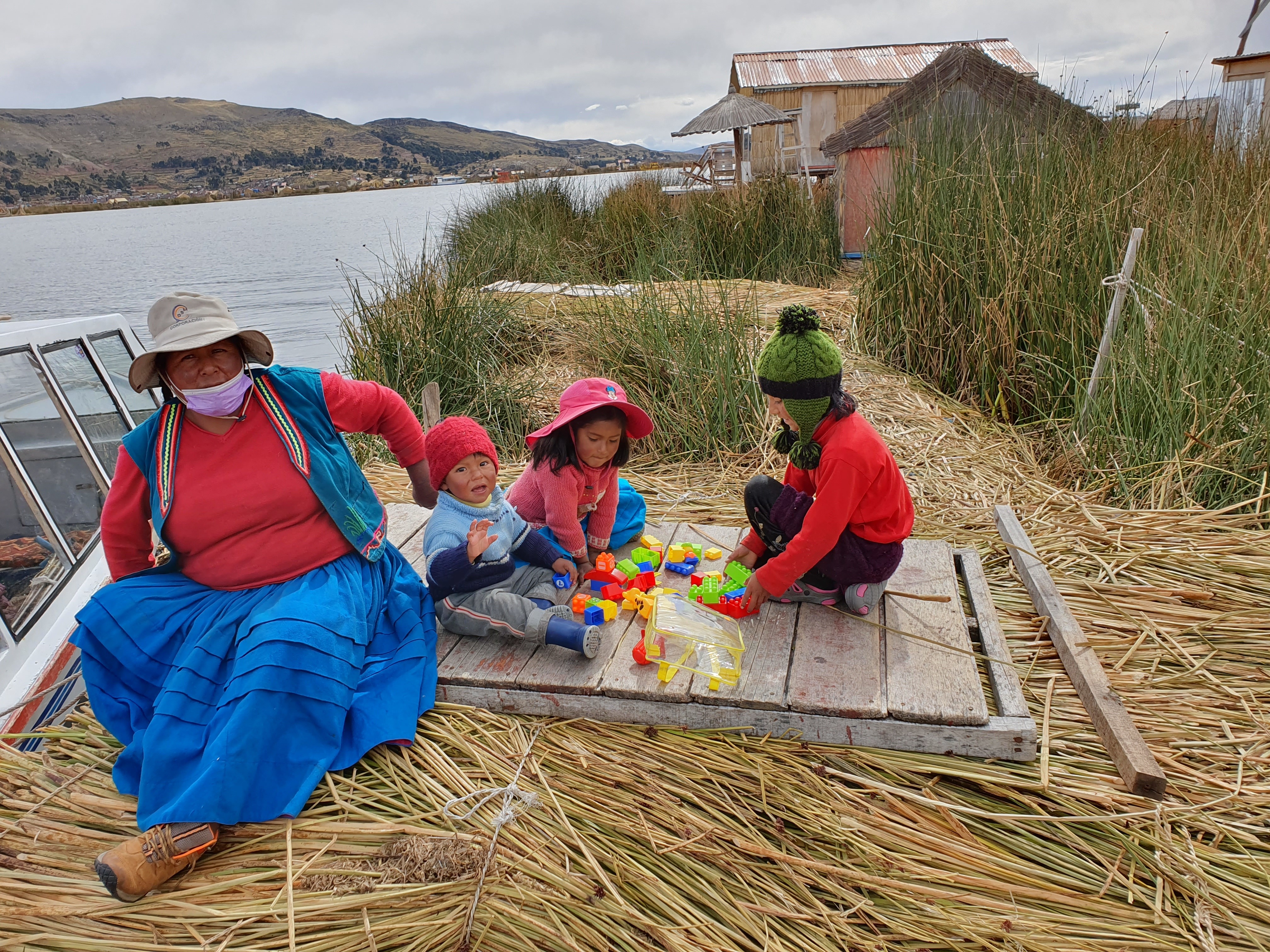 Les îles flottantes Uros